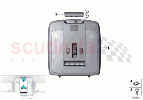 Part Diagram for Rolls Royce 61 31 5A433E0