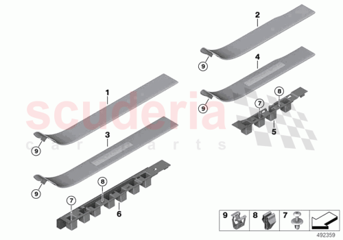 Part Diagram for Rolls Royce 51479471989
