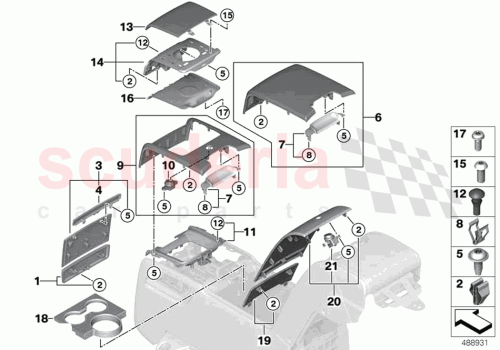 Part Diagram for Rolls Royce 51169384321