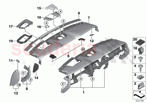 Part Diagram for Rolls Royce 51459490760