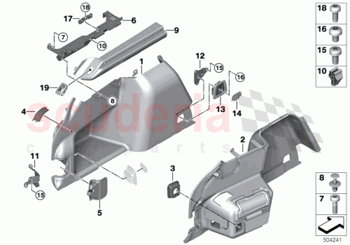 Part Diagram for Rolls Royce 51478499809