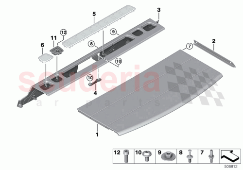 Part Diagram for Rolls Royce 51467932792