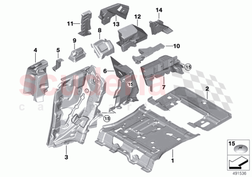 Part Diagram for Rolls Royce 51487448691