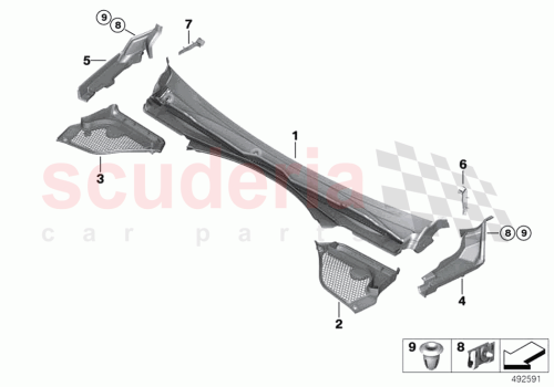 Part Diagram for Rolls Royce 51717449765