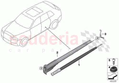 Part Diagram for Rolls Royce 51717444478