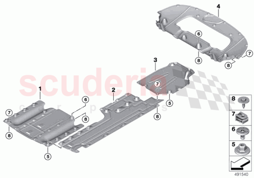 Part Diagram for Rolls Royce 51717466663