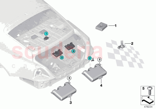 Part Diagram for Rolls Royce 65209396828