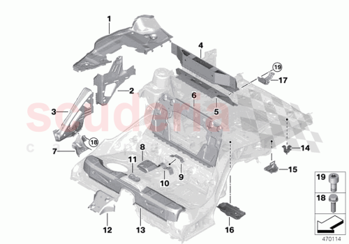 Part Diagram for Rolls Royce 41007435217
