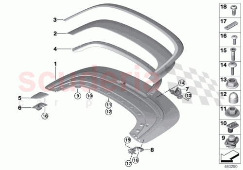 Part Diagram for Rolls Royce 41007412635