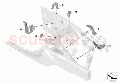 Part Diagram for Rolls Royce 83190301421