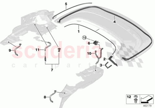 Part Diagram for Rolls Royce 54347437064