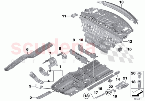 Part Diagram for Rolls Royce 41117259579