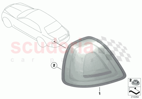 Part Diagram for Rolls Royce 63218496533