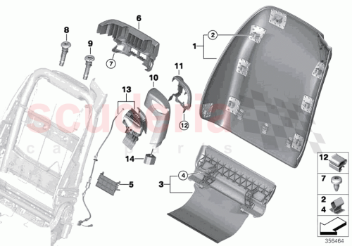 Part Diagram for Rolls Royce 52107385051