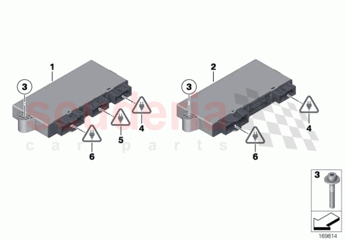 Part Diagram for Rolls Royce 61356809372
