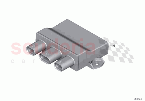 Part Diagram for Rolls Royce 61 35 5A366A1