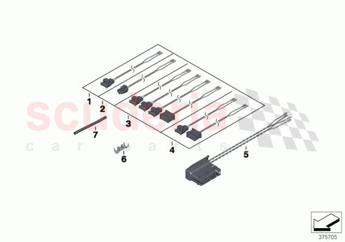 Part Diagram for Rolls Royce 61129193973