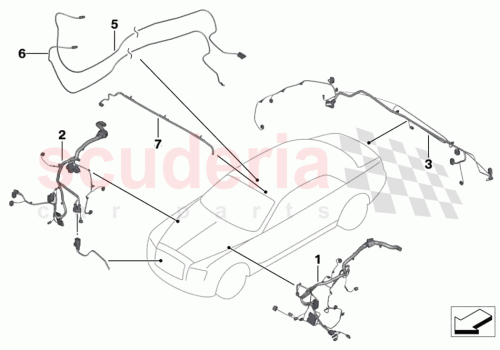 Part Diagram for Rolls Royce 61119250786