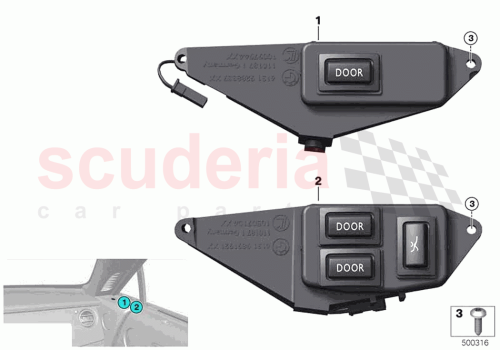 Part Diagram for Rolls Royce 61319288336
