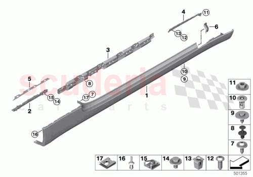 Part Diagram for Rolls Royce 51777301428