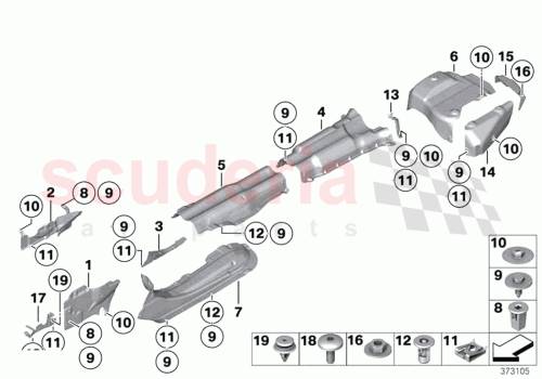 Part Diagram for Rolls Royce 51488498329