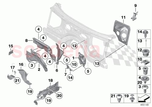 Part Diagram for Rolls Royce 51757395499