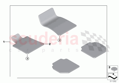 Part Diagram for Rolls Royce 51475A1EA43