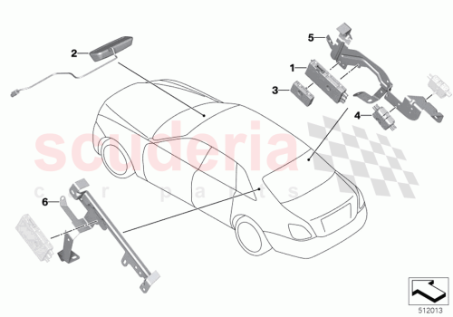 Part Diagram for Rolls Royce 65205A21938