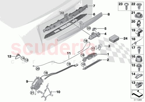Part Diagram for Rolls Royce 51 13 7931091