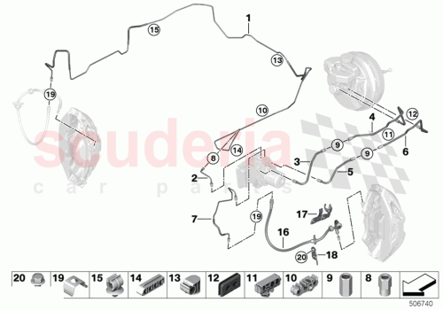 Part Diagram for Rolls Royce 34306874122