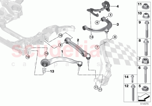 Part Diagram for Rolls Royce 31108836751