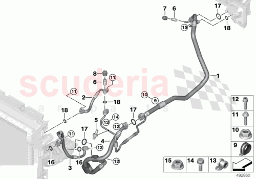 Part Diagram for Rolls Royce 64509299651
