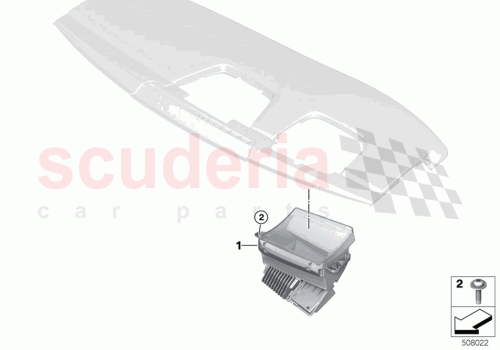 Part Diagram for Rolls Royce 62308784907