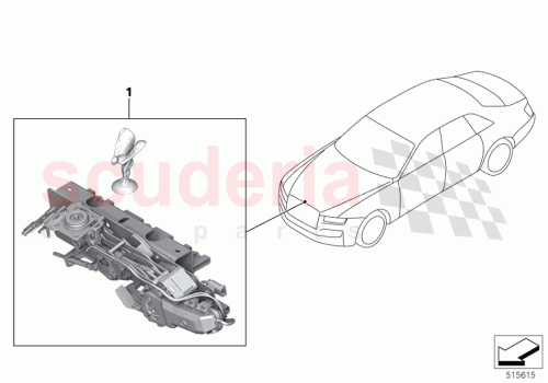 Part Diagram for Rolls Royce 51135A44969
