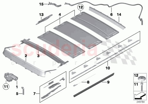 Part Diagram for Rolls Royce 54107354011