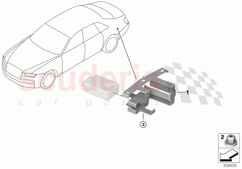 Part Diagram for Rolls Royce 51135A065E5