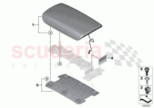 Part Diagram for Rolls Royce 51167944779