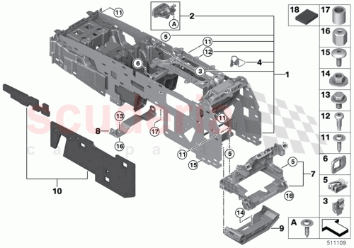 Part Diagram for Rolls Royce 51166996694