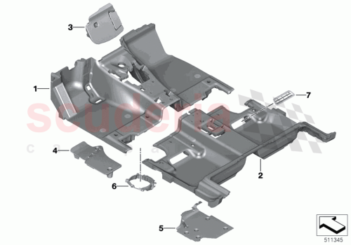 Part Diagram for Rolls Royce 51477494927