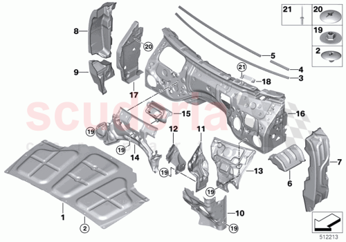 Part Diagram for Rolls Royce 51487494788