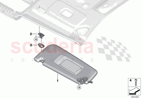 Part Diagram for Rolls Royce 51165A01728