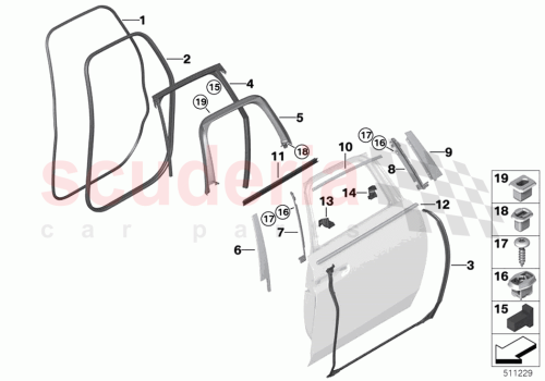 Part Diagram for Rolls Royce 51357493547