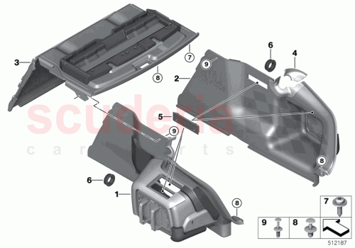 Part Diagram for Rolls Royce 51477494990