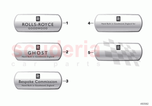 Part Diagram for Rolls Royce 51477294326