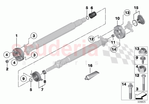 Part Diagram for Rolls Royce 26127621278