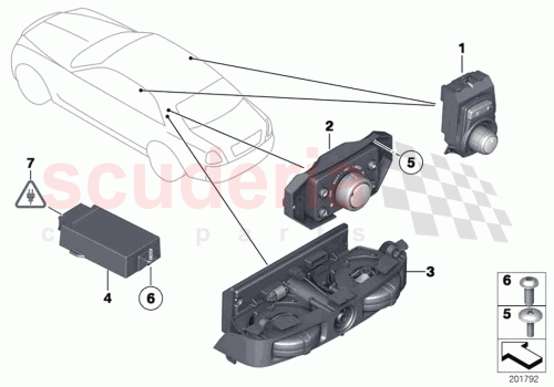 Part Diagram for Rolls Royce 61319323948
