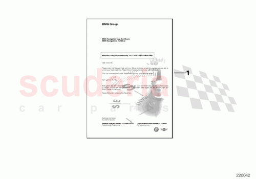 Part Diagram for Rolls Royce 65129245541