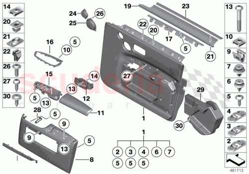 Part Diagram for Rolls Royce 51417462971