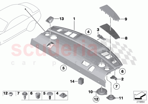 Part Diagram for Rolls Royce 51467218556