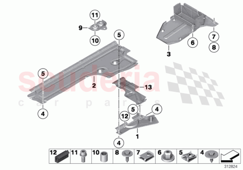 Part Diagram for Rolls Royce 51617244987